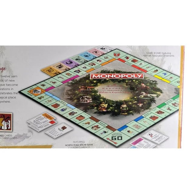 Hallmark Keepsake Ornament Monopoly Board Game