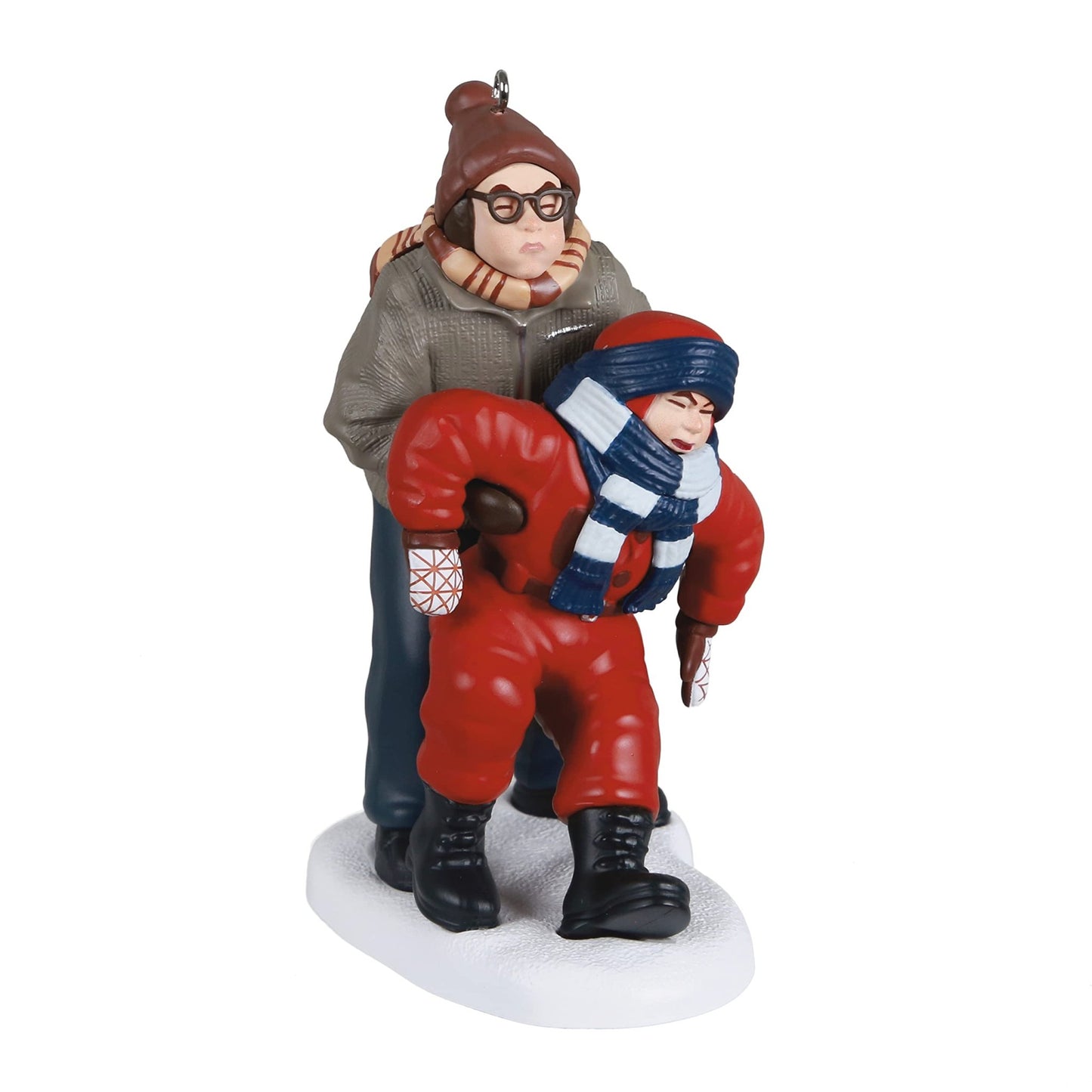 Hallmark Keepsake Plastic Christmas Ornament 2021, A Christmas Story Brotherly Love Ralphie and Randy