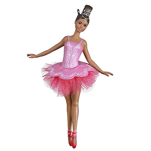 Hallmark Keepsake Plastic, Christmas Ornament 2021, Barbie Beautiful Ballerina