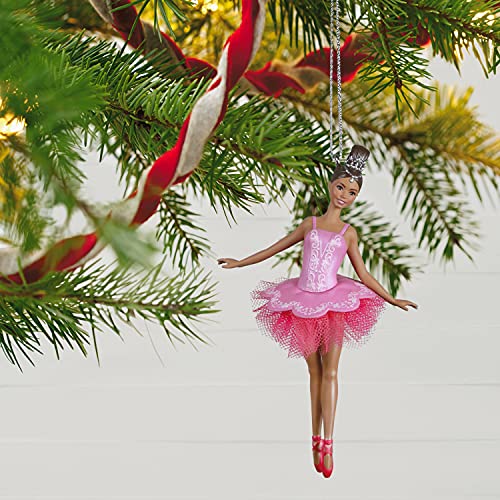 Hallmark Keepsake Plastic, Christmas Ornament 2021, Barbie Beautiful Ballerina