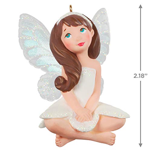 Hallmark Keepsake Plastic Christmas Ornament 2021, Fairy Messengers Freesia Fairy