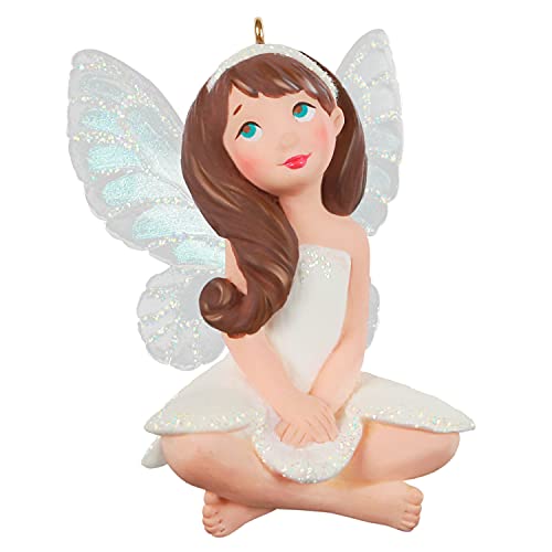 Hallmark Keepsake Plastic Christmas Ornament 2021, Fairy Messengers Freesia Fairy