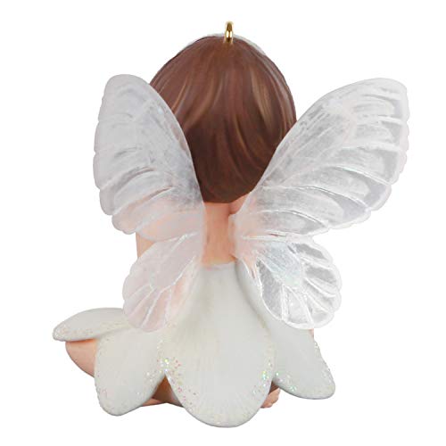 Hallmark Keepsake Plastic Christmas Ornament 2021, Fairy Messengers Freesia Fairy