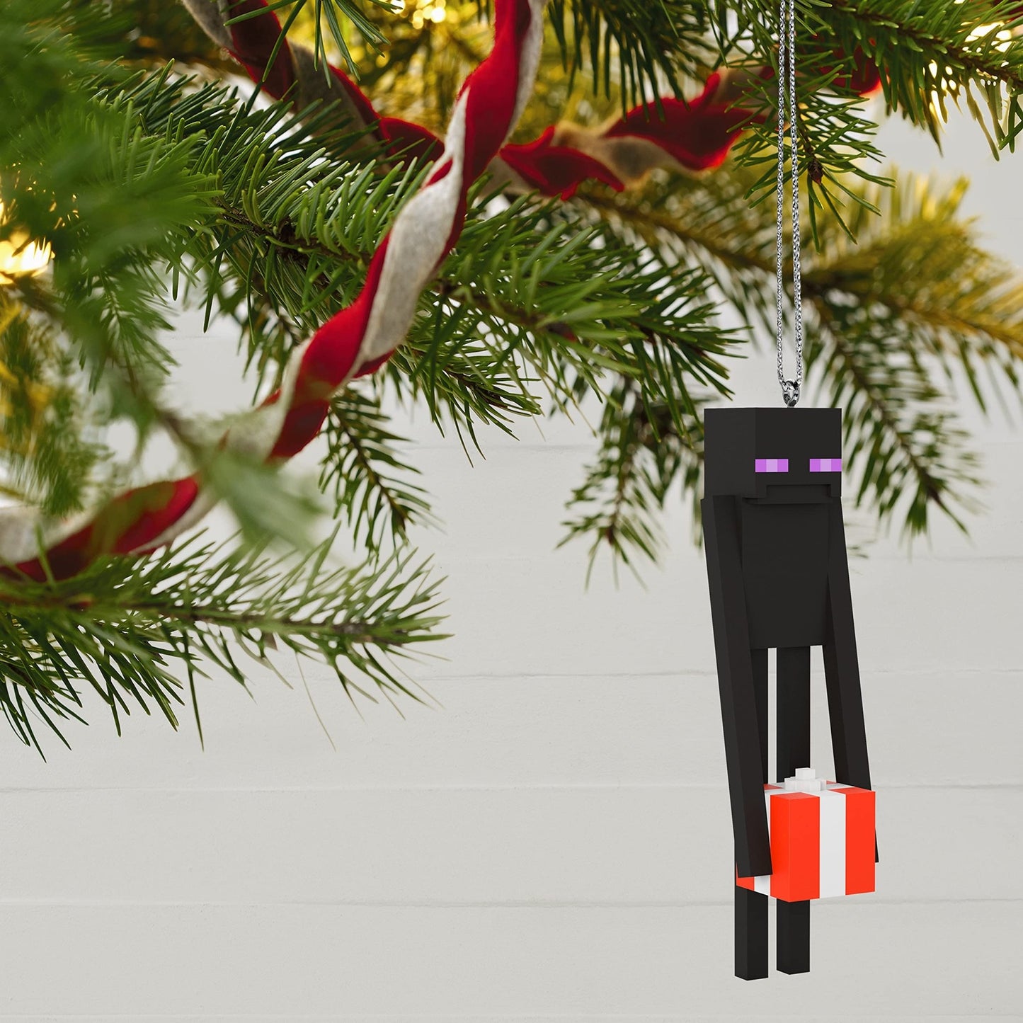 Hallmark Keepsake Plastic, Christmas Ornament 2021, Minecraft Enderman