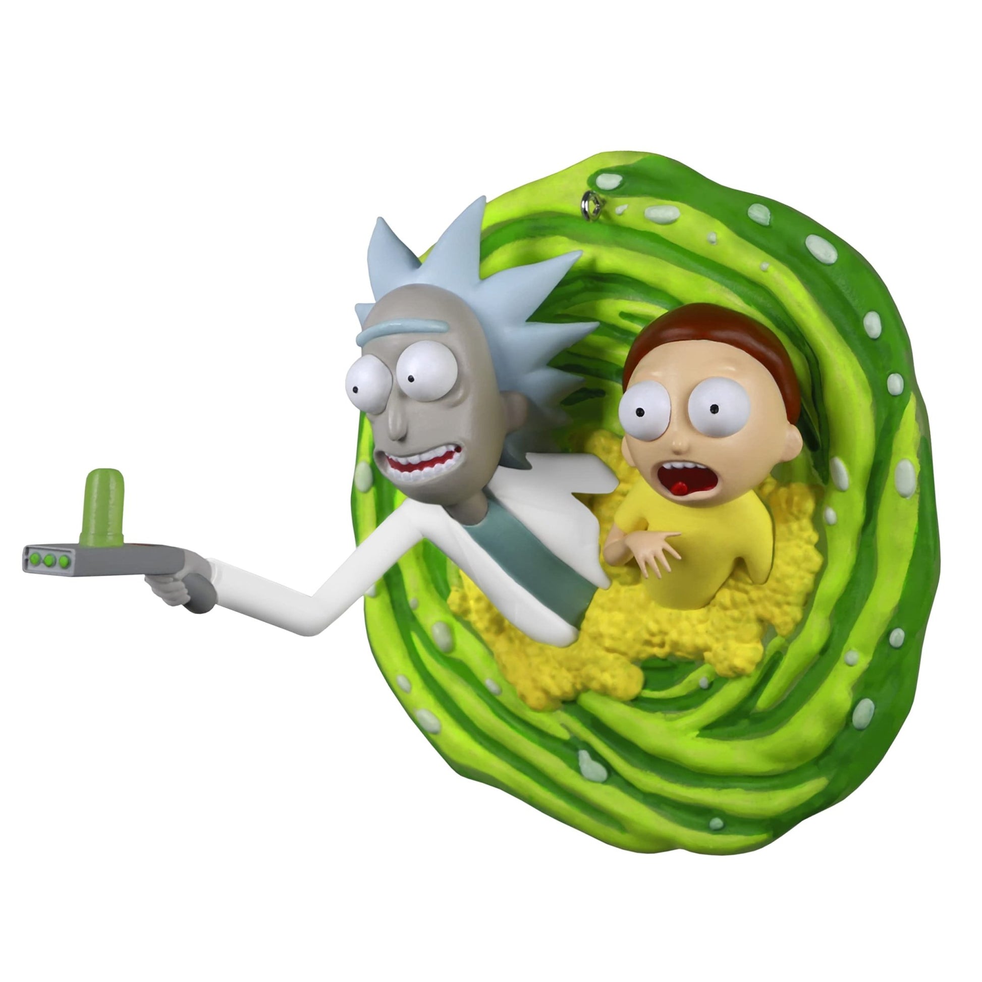 Hallmark Keepsake Plastic Christmas Ornament 2022, Rick and Morty Oh, Geez, Rick!