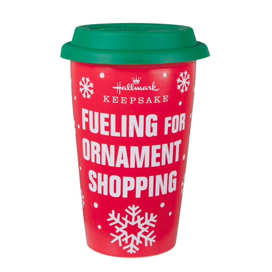 Hallmark Keepsake Shopping Ceramic Travel Mug 10 oz.