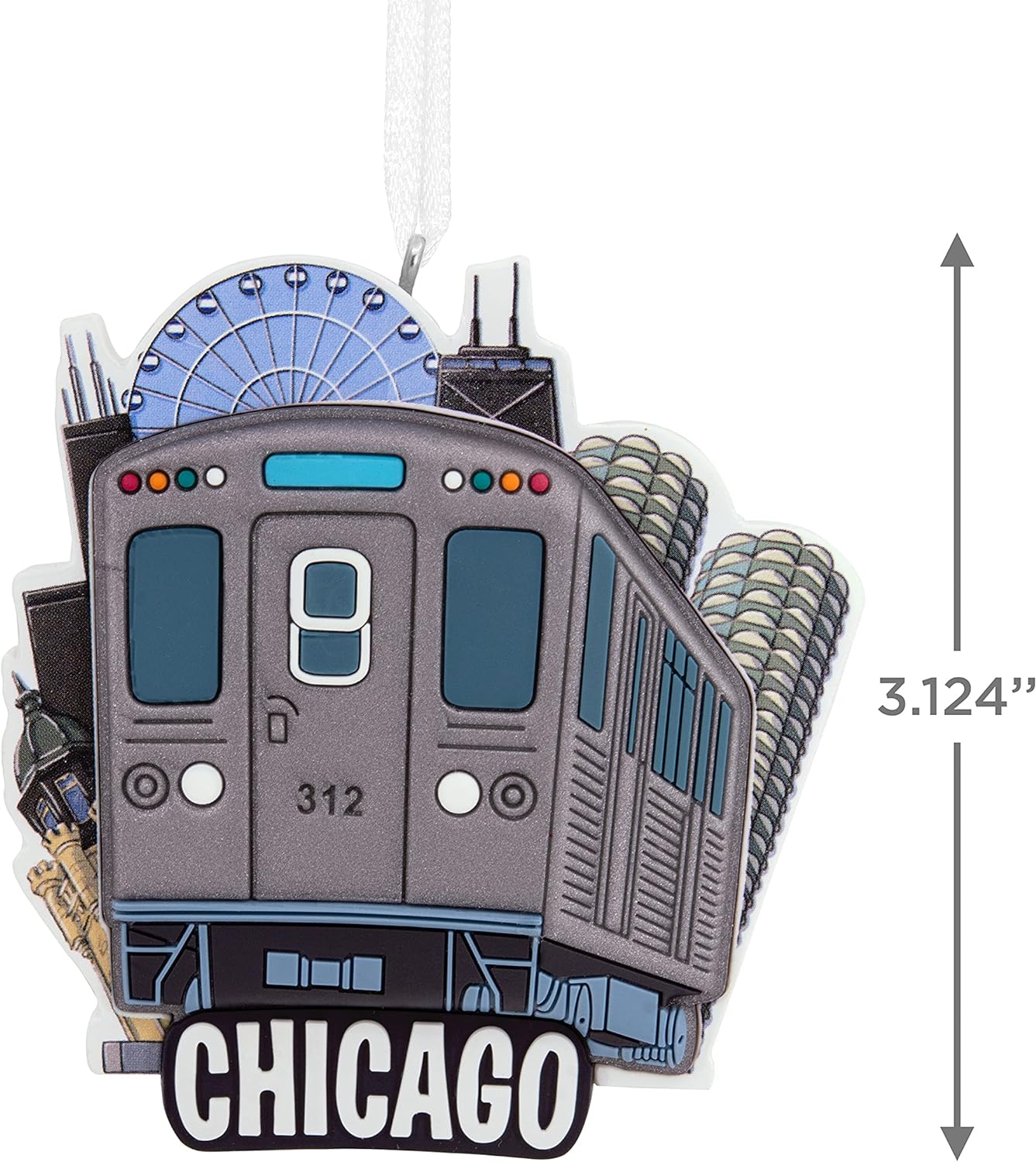 Hallmark Local Love Ornament - Chicago