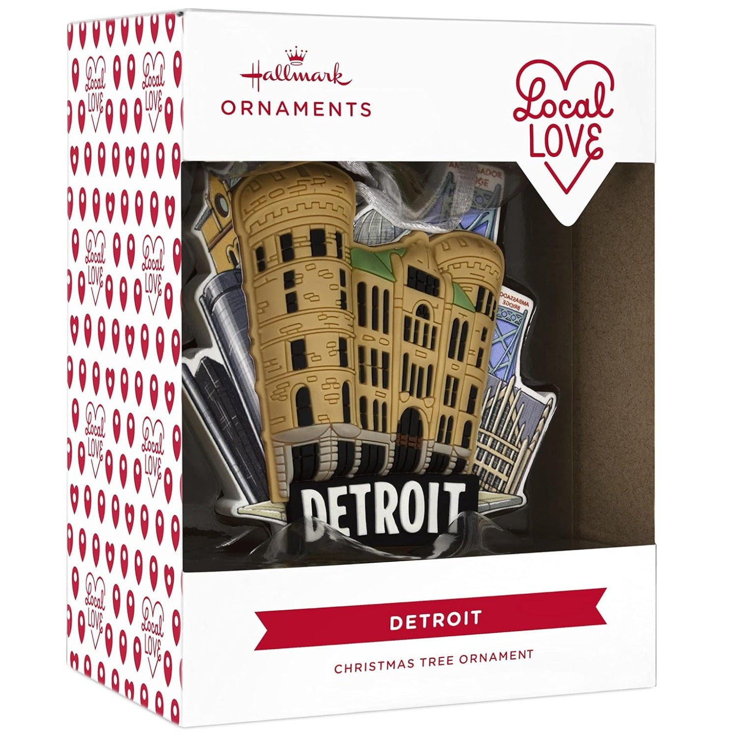 Hallmark Local Love Ornament - Detroit