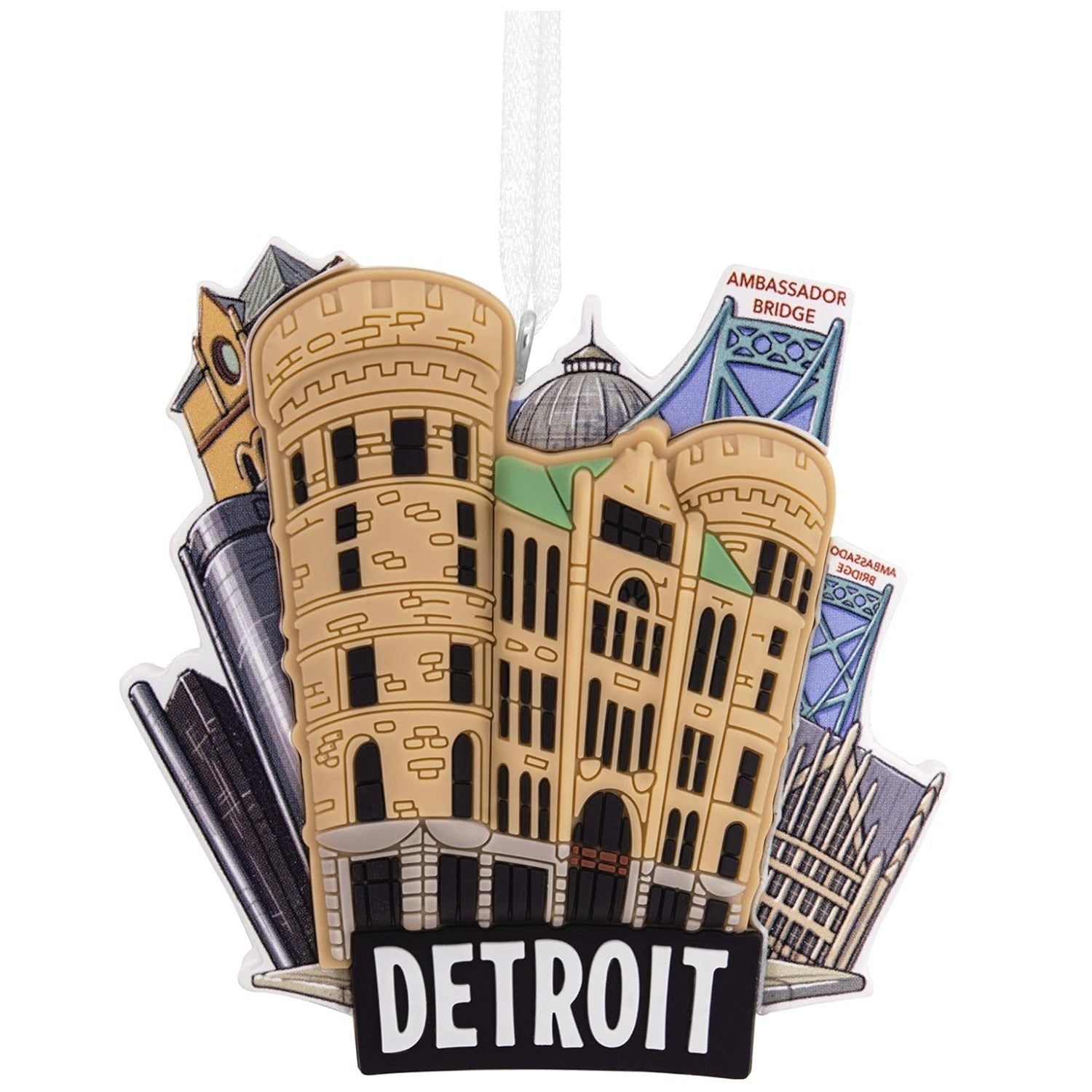 Hallmark Local Love Ornament - Detroit