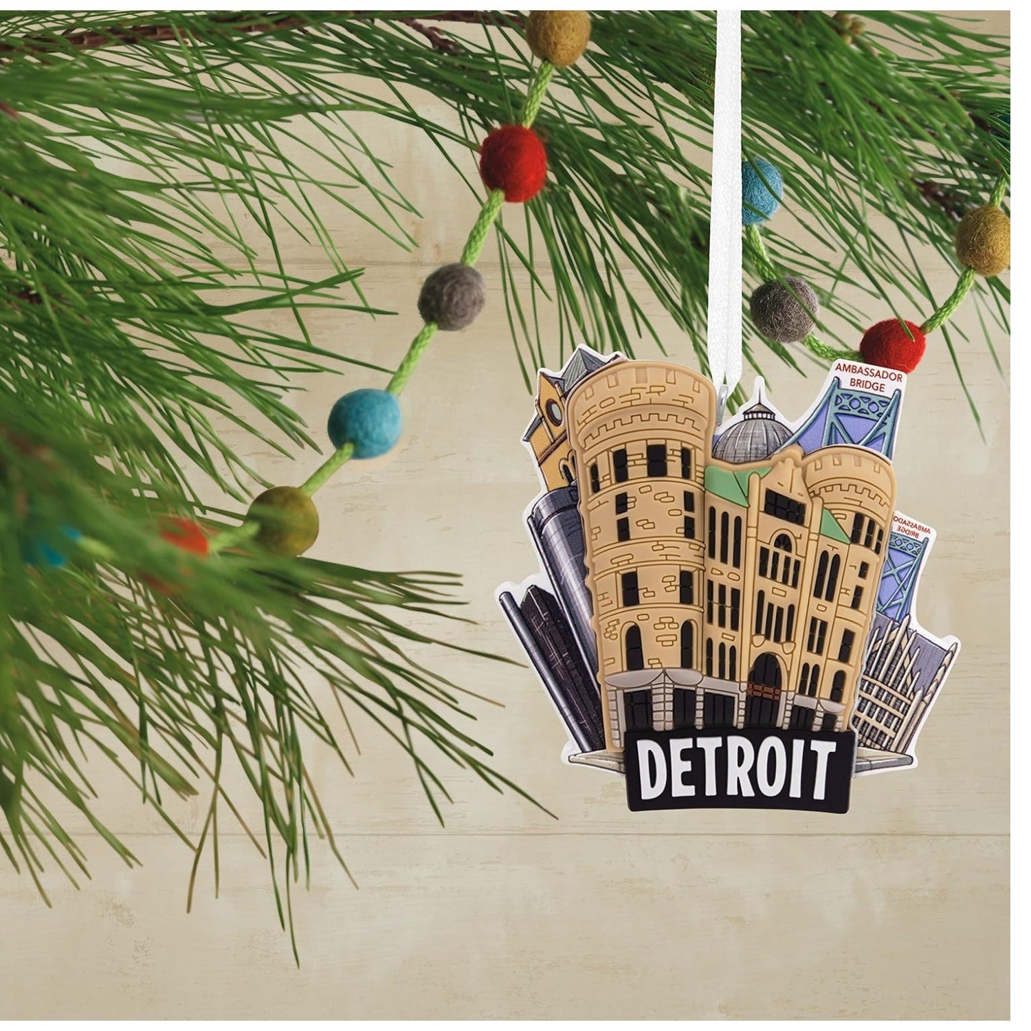 Hallmark Local Love Ornament - Detroit
