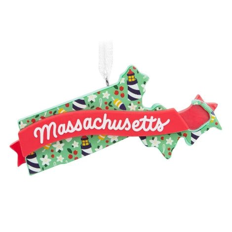 Hallmark Local Love Ornament - Massachusetts