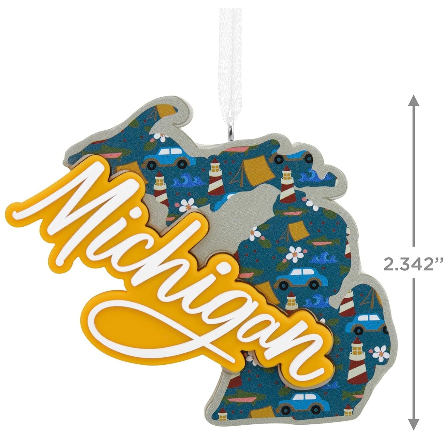 Hallmark Local Love Ornament - Michigan