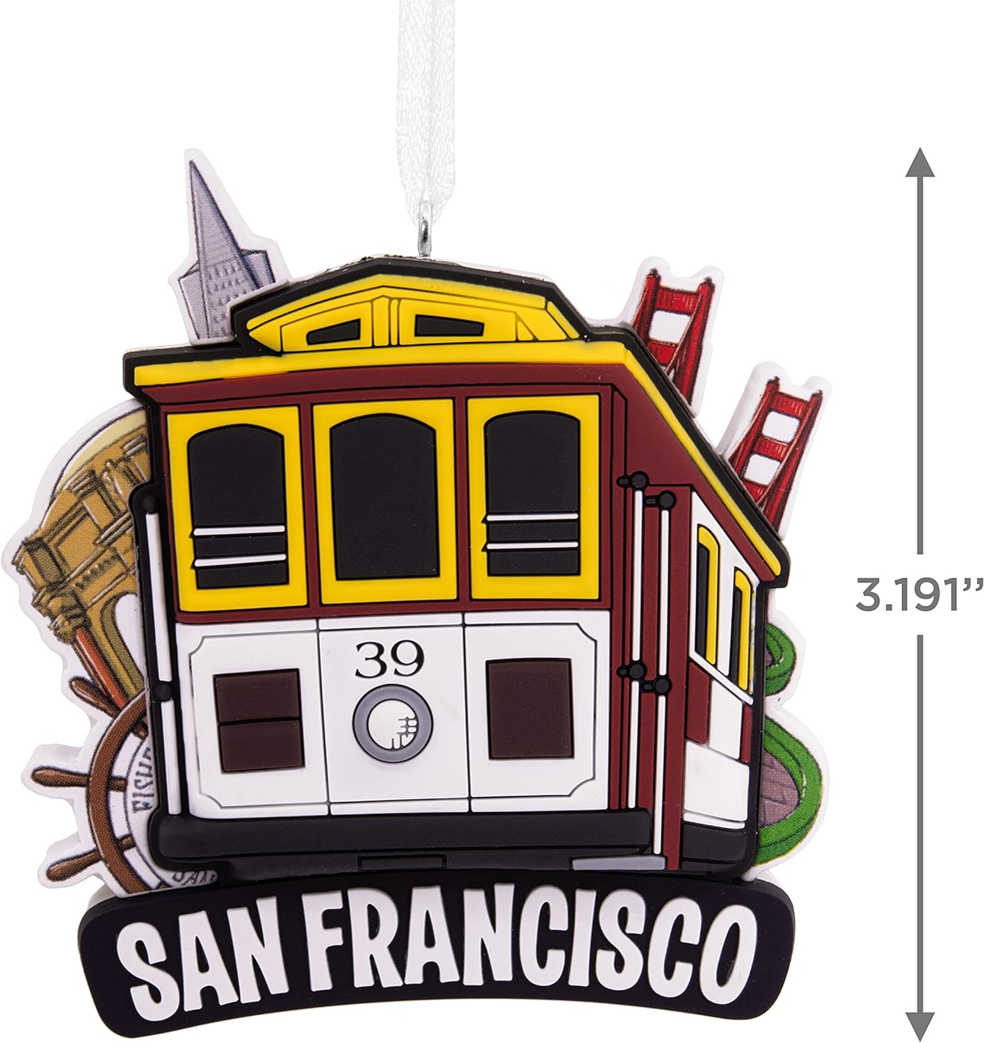 Hallmark Local Love Ornament - San Francisco