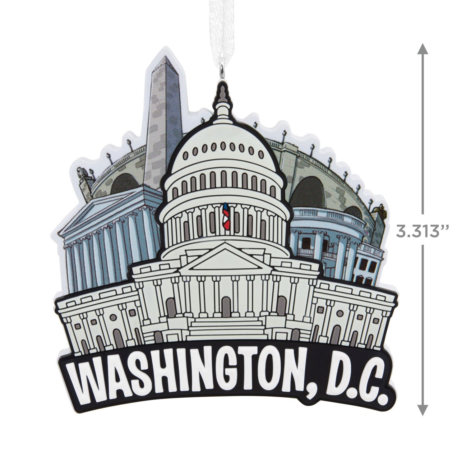 Hallmark Local Love Ornament - Washington DC