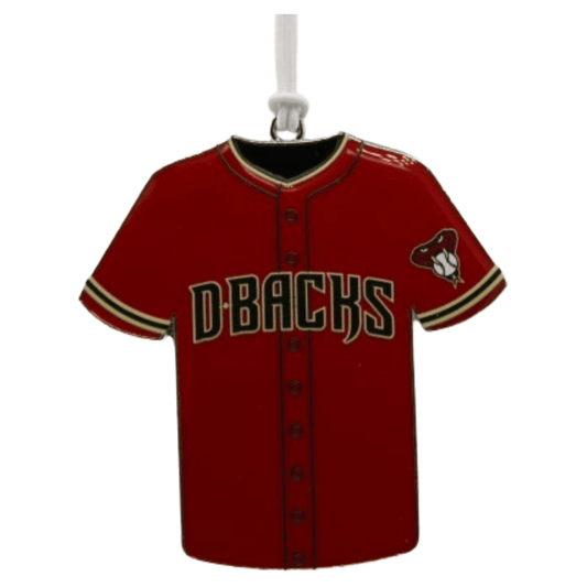 Hallmark MLB Arizona Diamondbacks Metal Baseball Uniform Jersey Ornament