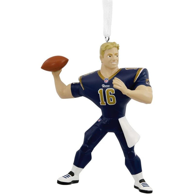 Hallmark NFL LA Rams Jared Goff Ornament