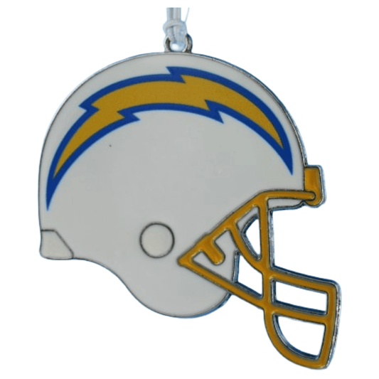 Hallmark NFL Los Angeles Chargers Metal Football Helmet Ornament