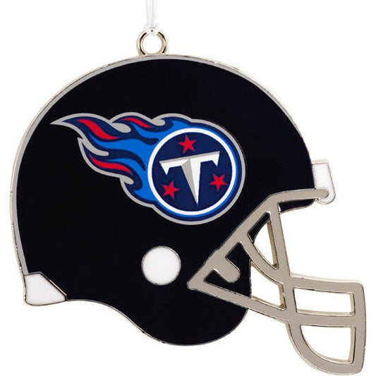 Hallmark NFL Tennessee Titans Metal Football Helmet Ornament