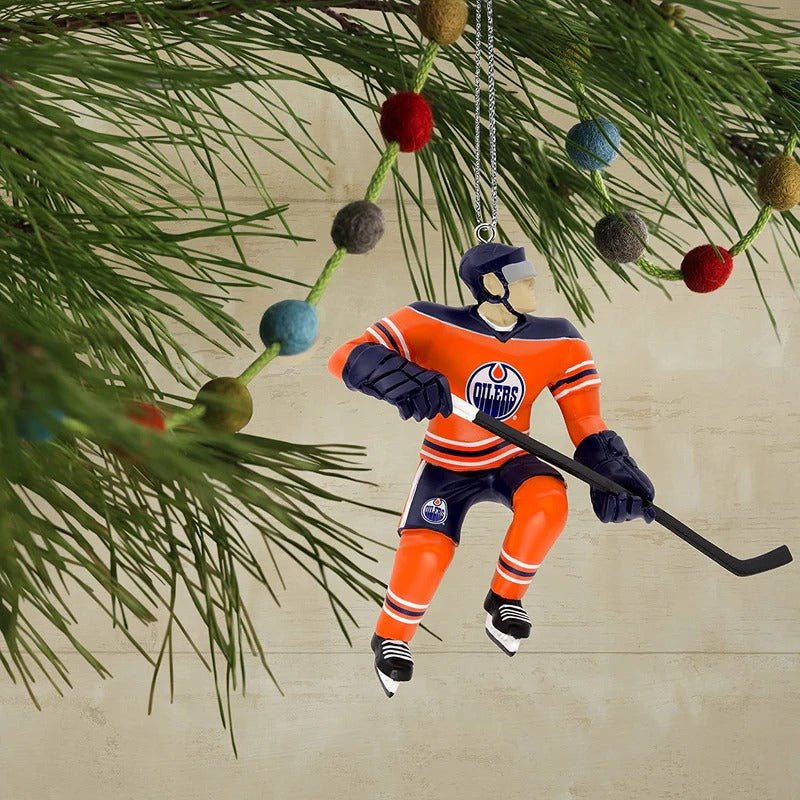 Hallmark NHL Edmonton Oilers Player Figural Ornament