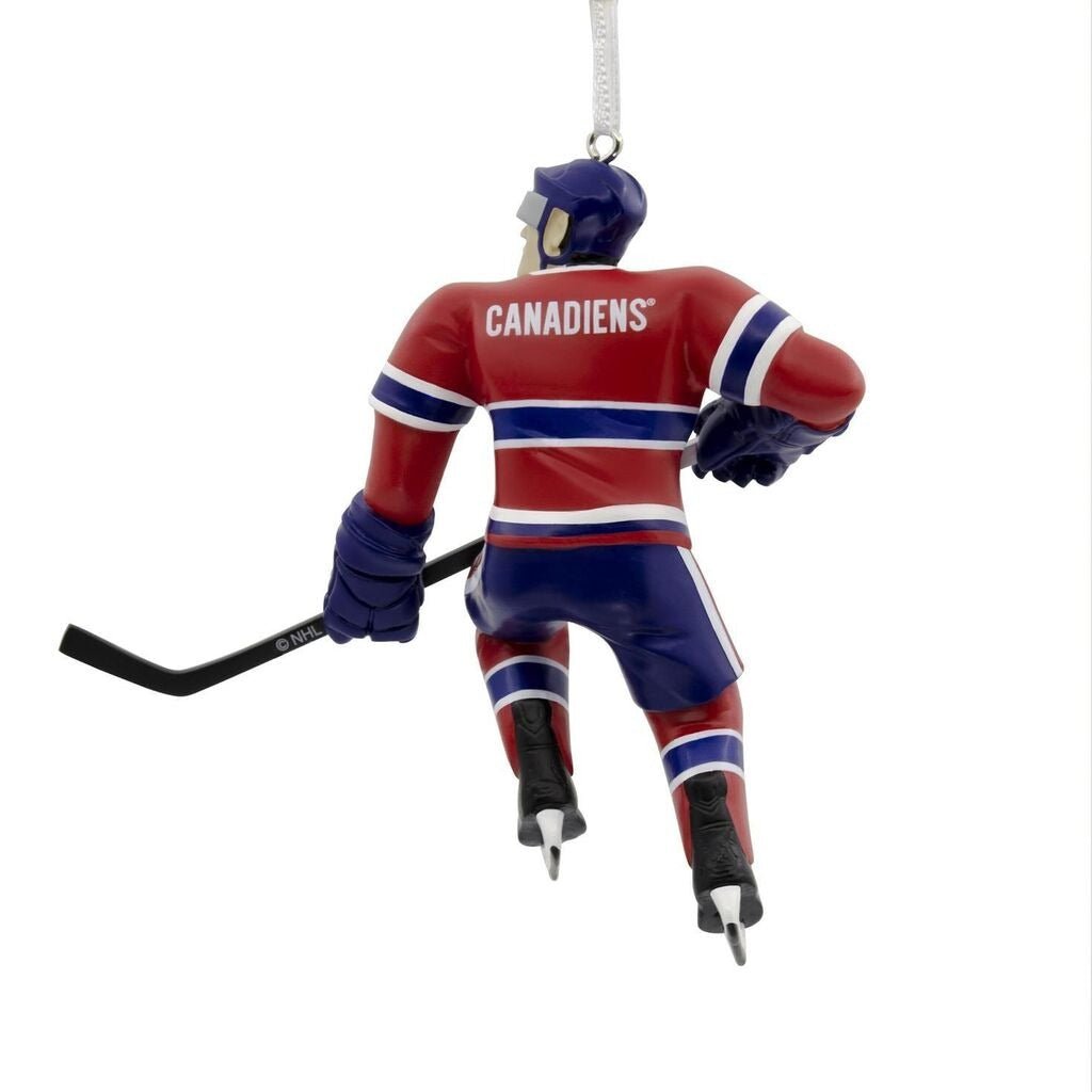Hallmark NHL Montreal Canadiens Bouncing Buddy Christmas Ornament