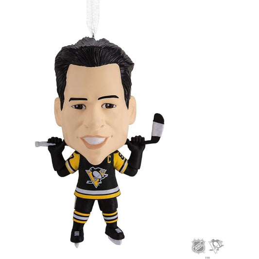 Hallmark NHL Pittsburgh Penguins Sidney Crosby Bouncing Buddy Bobblehead Ornament