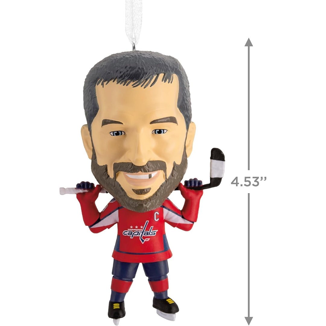 Hallmark NHL Washington Capitals Alex Ovechkin Bouncing Buddy Christmas Ornament