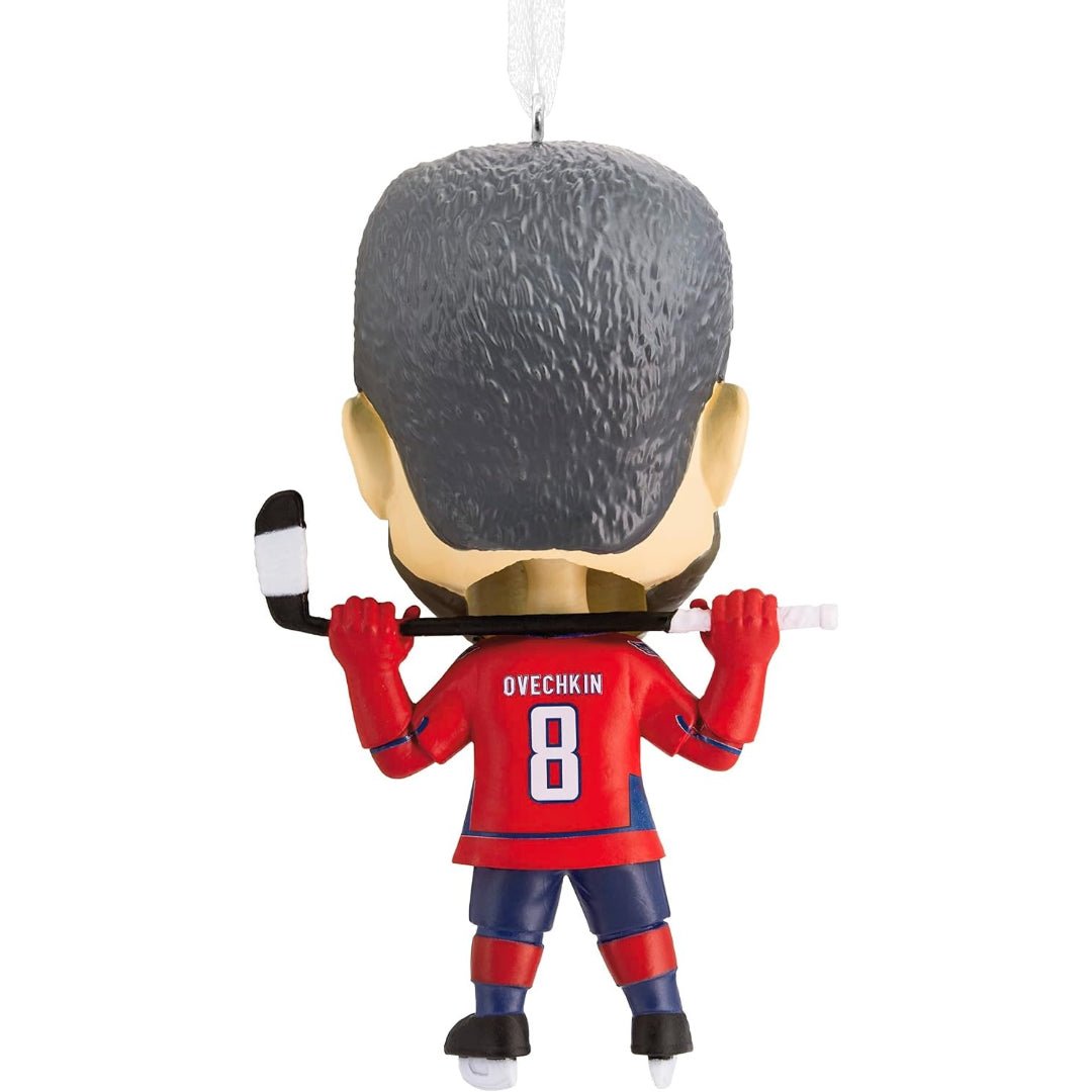 Hallmark NHL Washington Capitals Alex Ovechkin Bouncing Buddy Christmas Ornament