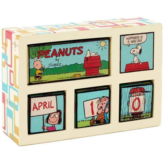 Hallmark Peanuts "Happiness Is A New Day" Perpetual Calendar