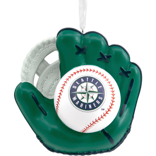 MLB Seattle Mariners Baseball Glove Ornament