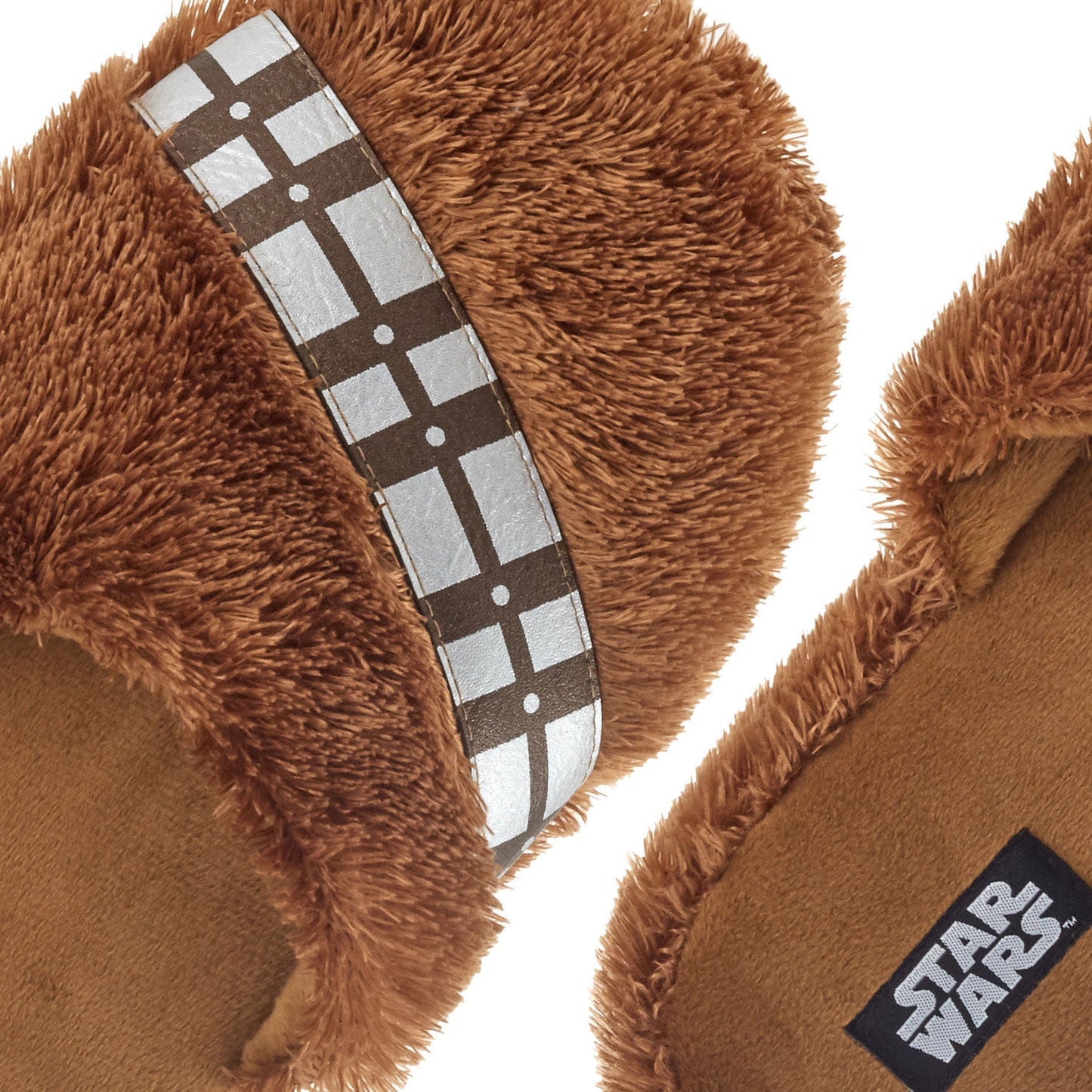 Hallmark Star Wars Chewbacca Slippers With Sound, Large/Extra Large