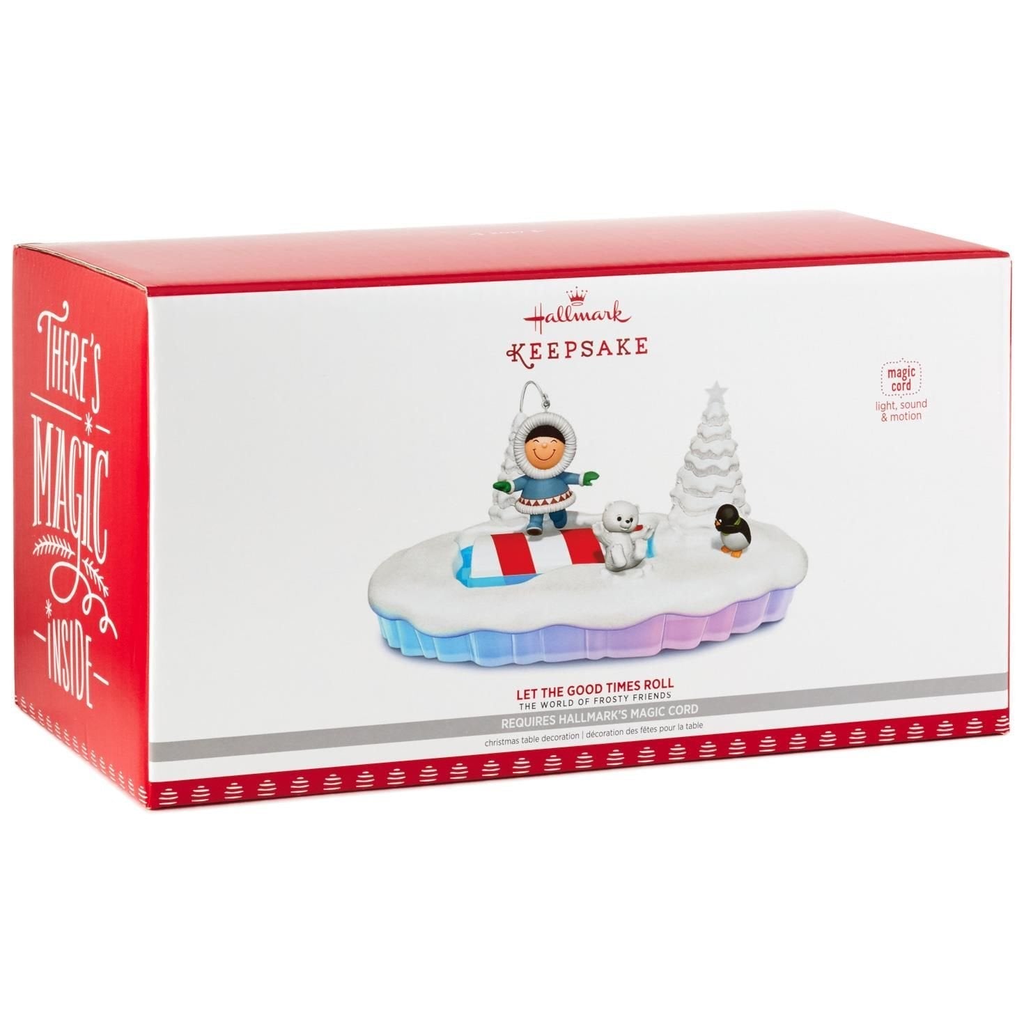Hallmark The World of Frosty Friends Let The Good Times Roll Tabletop Decoration Sports & Activities