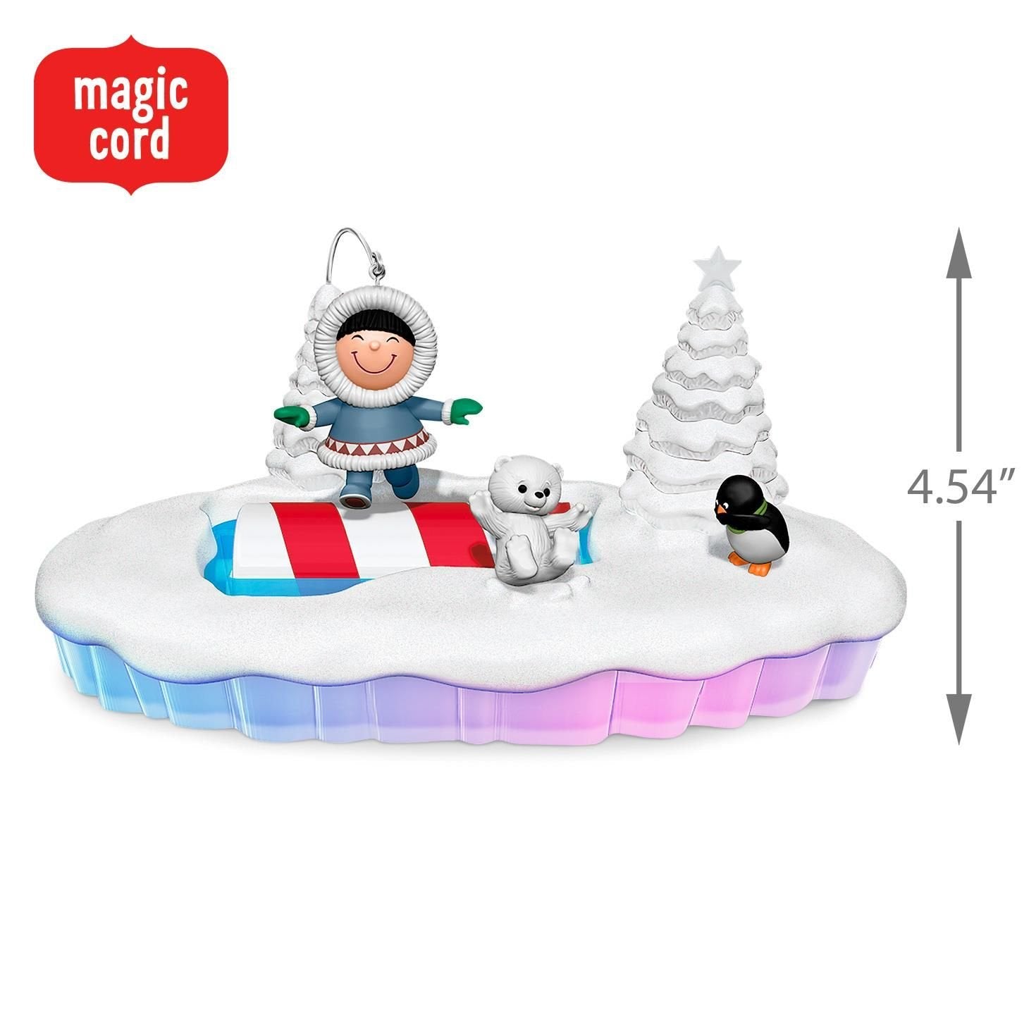 Hallmark The World of Frosty Friends Let The Good Times Roll Tabletop Decoration Sports & Activities