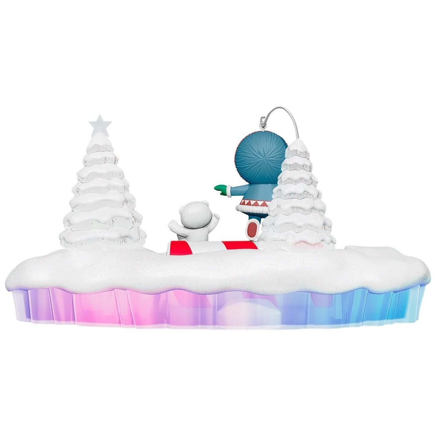 Hallmark The World of Frosty Friends Let The Good Times Roll Tabletop Decoration Sports & Activities