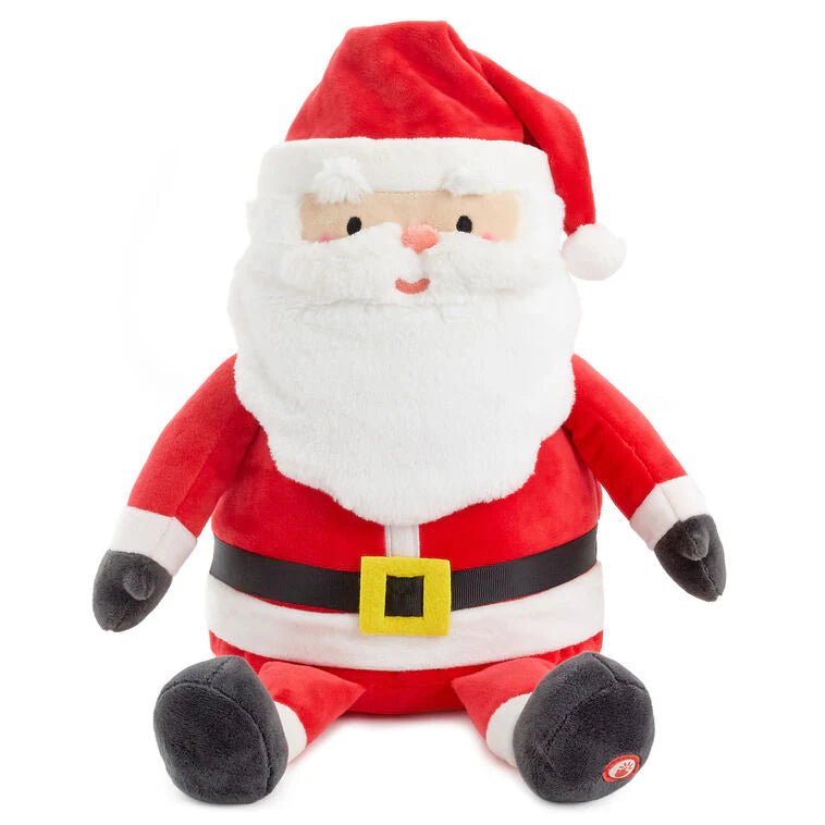Hallmark 'Twas the Week Before Christmas Santa Plush and Book