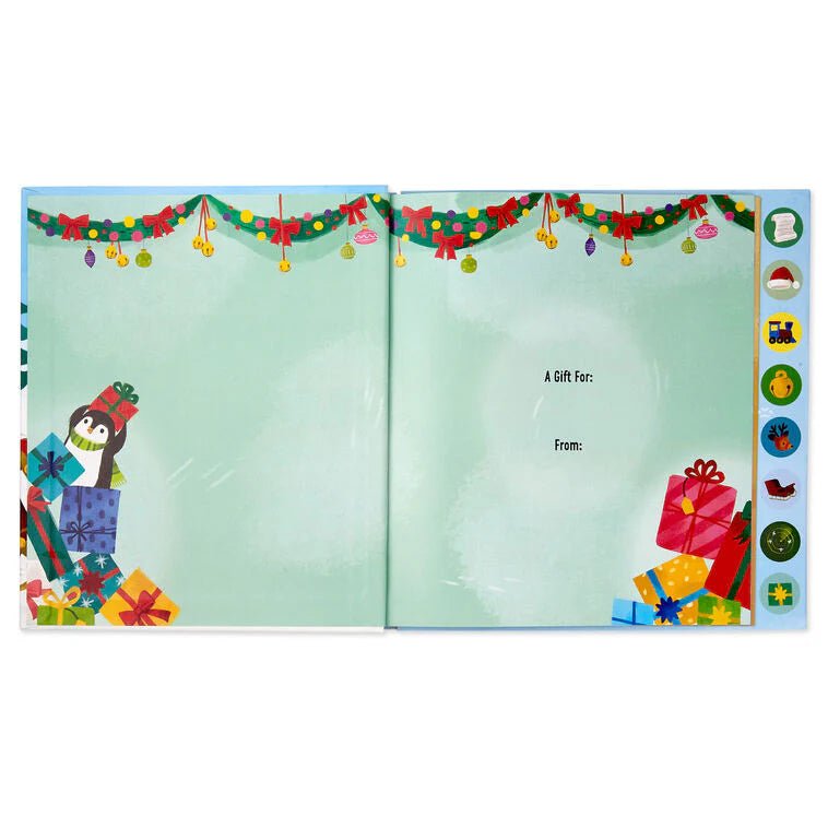Hallmark 'Twas the Week Before Christmas Santa Plush and Book