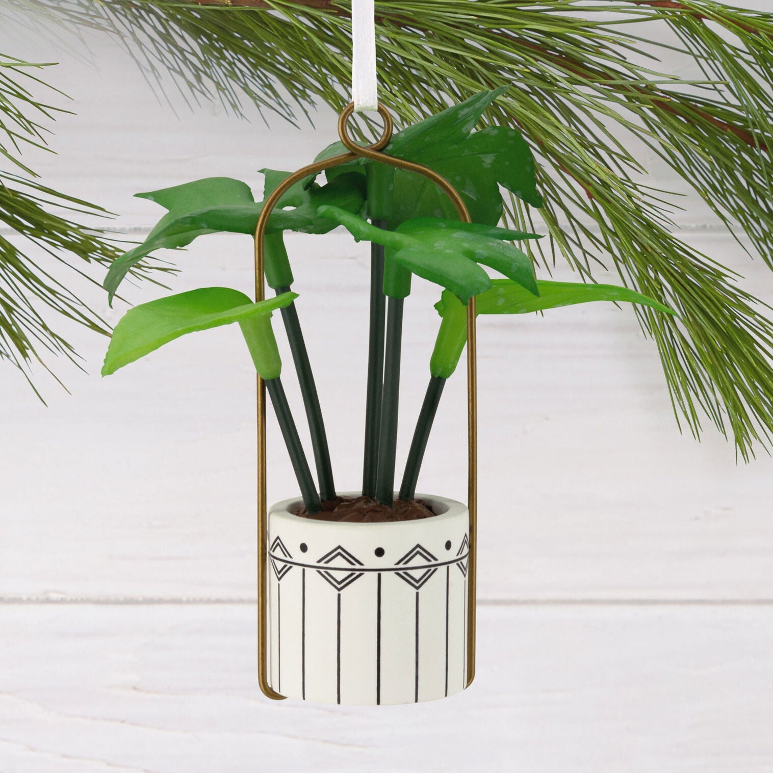 Hanging Houseplant Hallmark Ornament