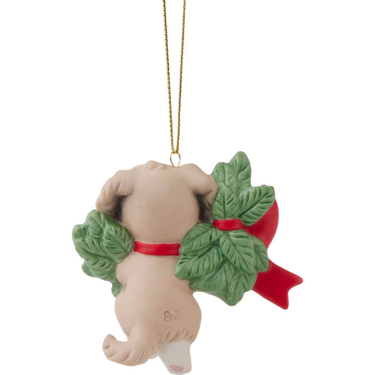 Hanging Out For The Holidays 2024 Dated Dog Ornament