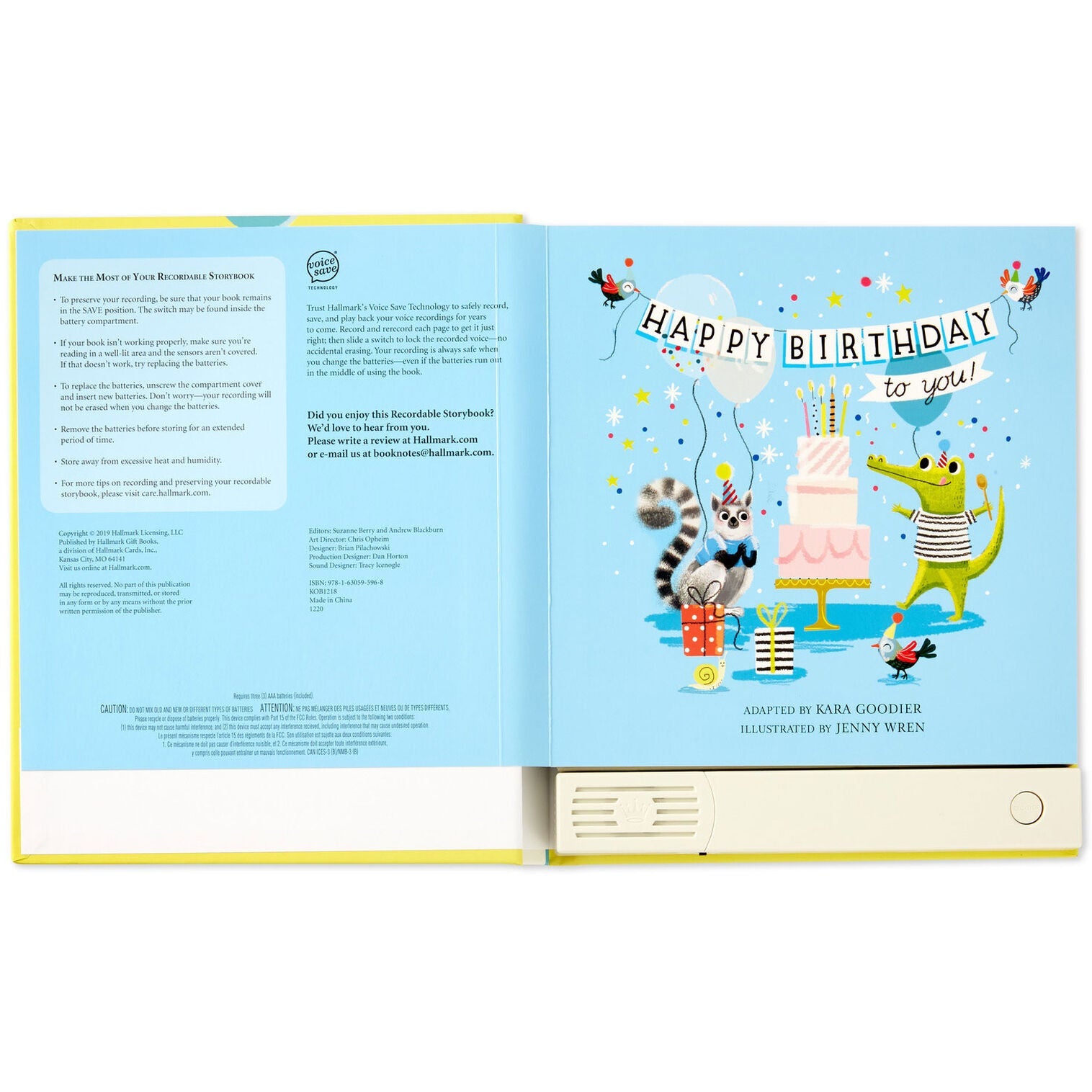 Happy Birthday to You! Recordable Storybook With Music