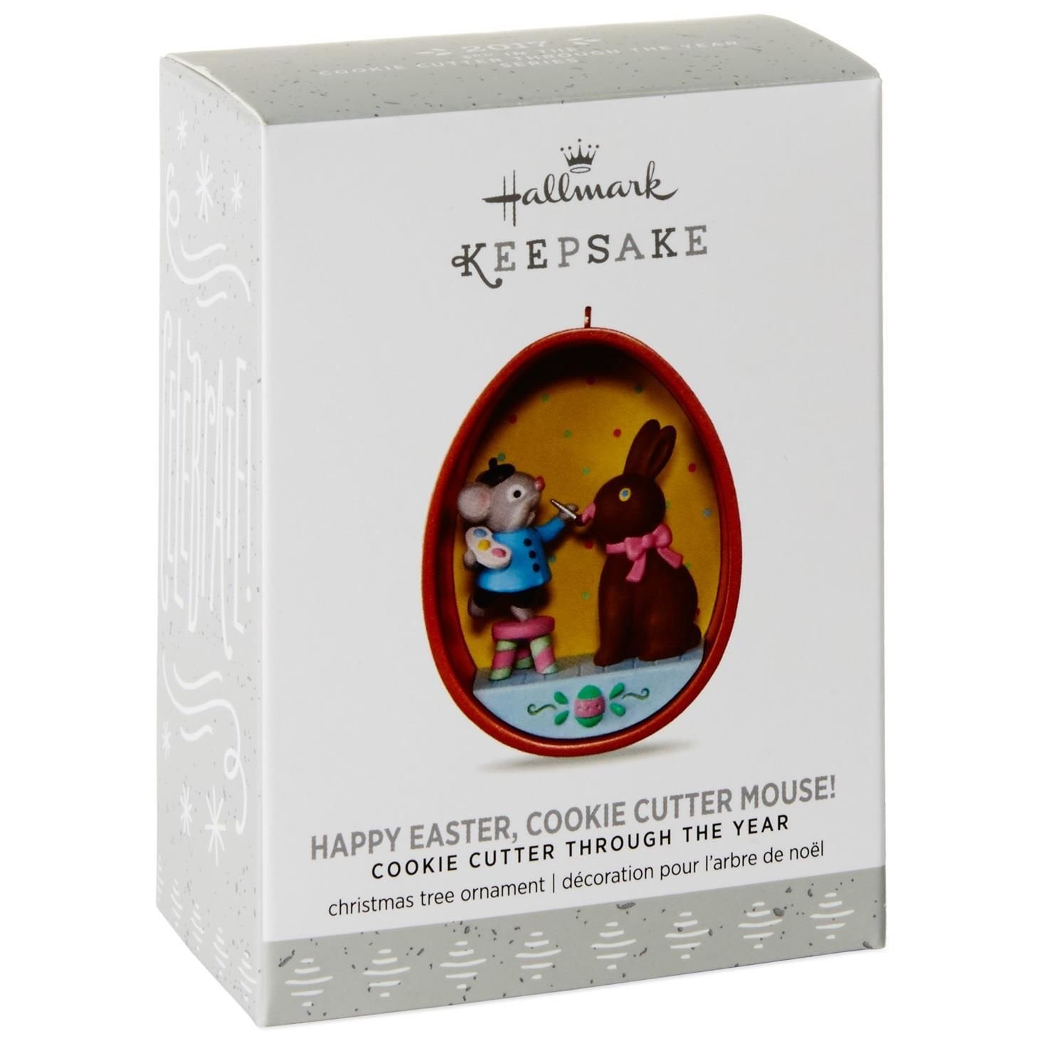 Happy Easter Cookie Cutter Mouse, 2017 Keepsake Ornament