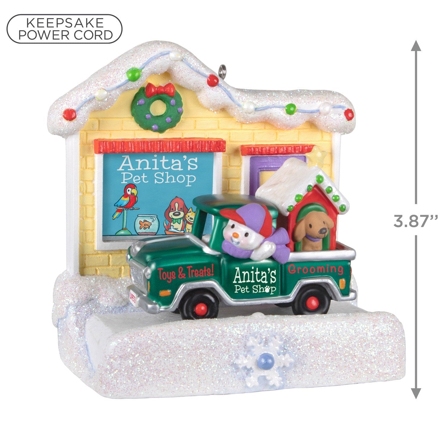 Happy Holiday Parade Collection Anitas Pet Shop Musical, 2023 Keepsake Ornament With Light