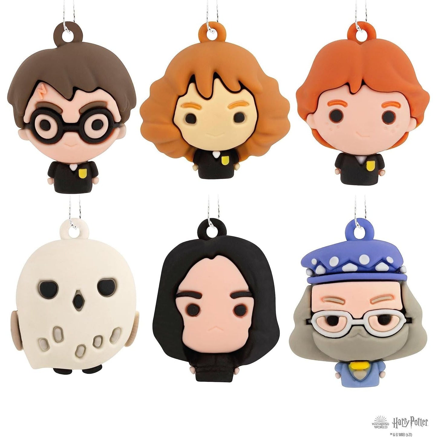 Harry Potter and Friends Miniature Hallmark Ornaments, Set of 6