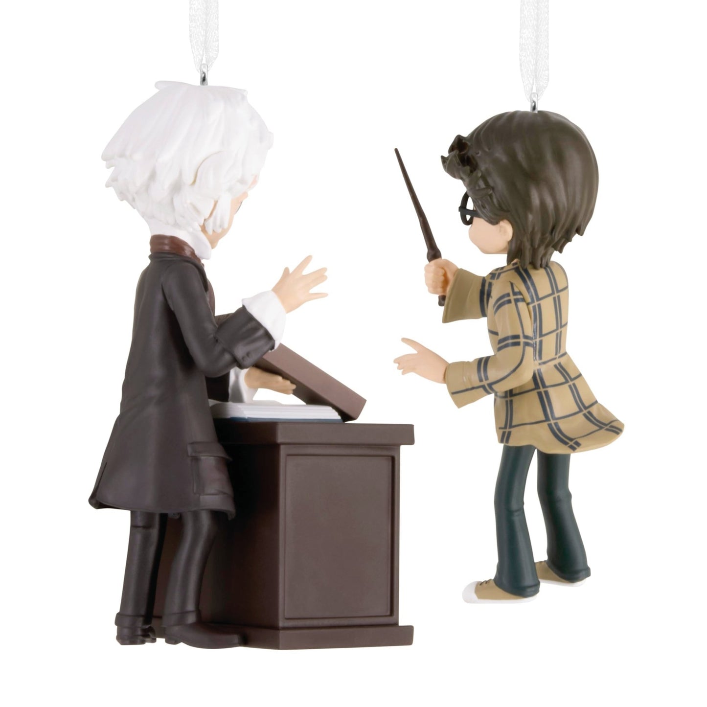 Harry Potter and Ollivander Hallmark Ornaments, Set of 2