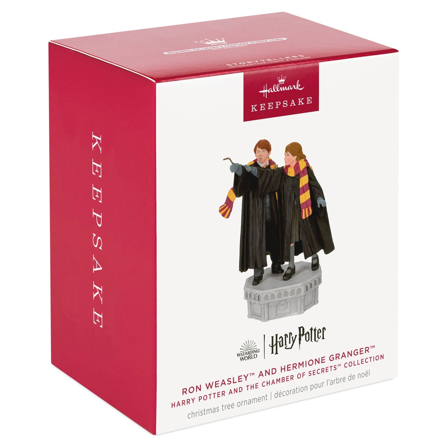 Harry Potter and the Chamber of Secrets Collection Ron Weasley and Hermione Granger 2024 Keepsake Ornament