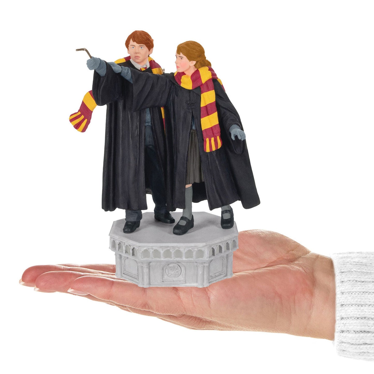 Harry Potter and the Chamber of Secrets Collection Ron Weasley and Hermione Granger 2024 Keepsake Ornament