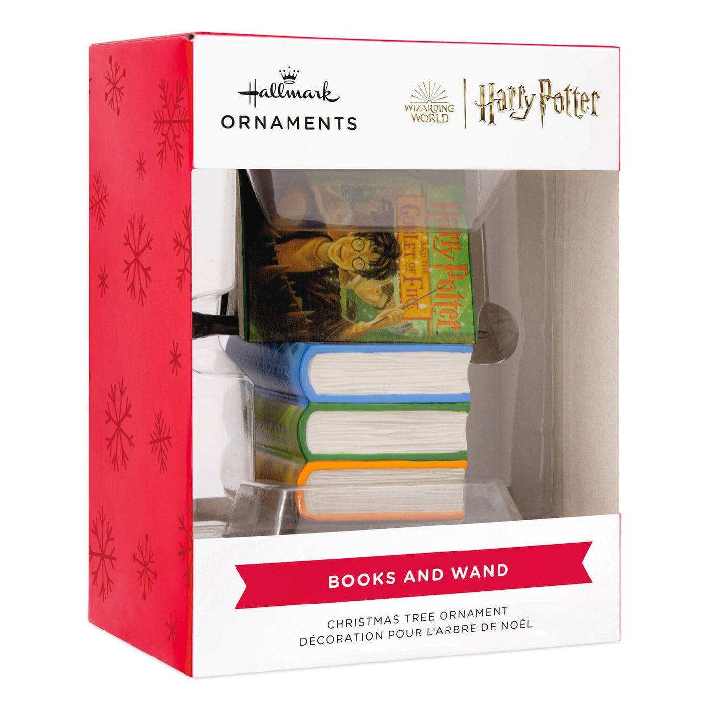 Harry Potter™ Books and Wand Hallmark Ornament