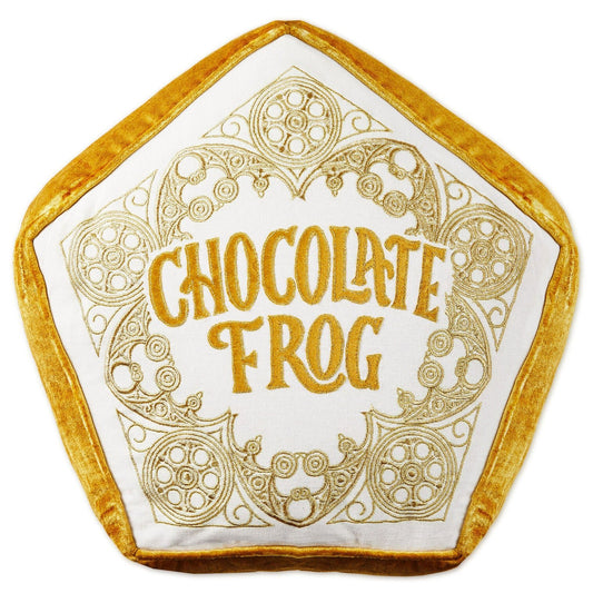 Harry Potter Chocolate Frog Box Throw Pillow, 14"