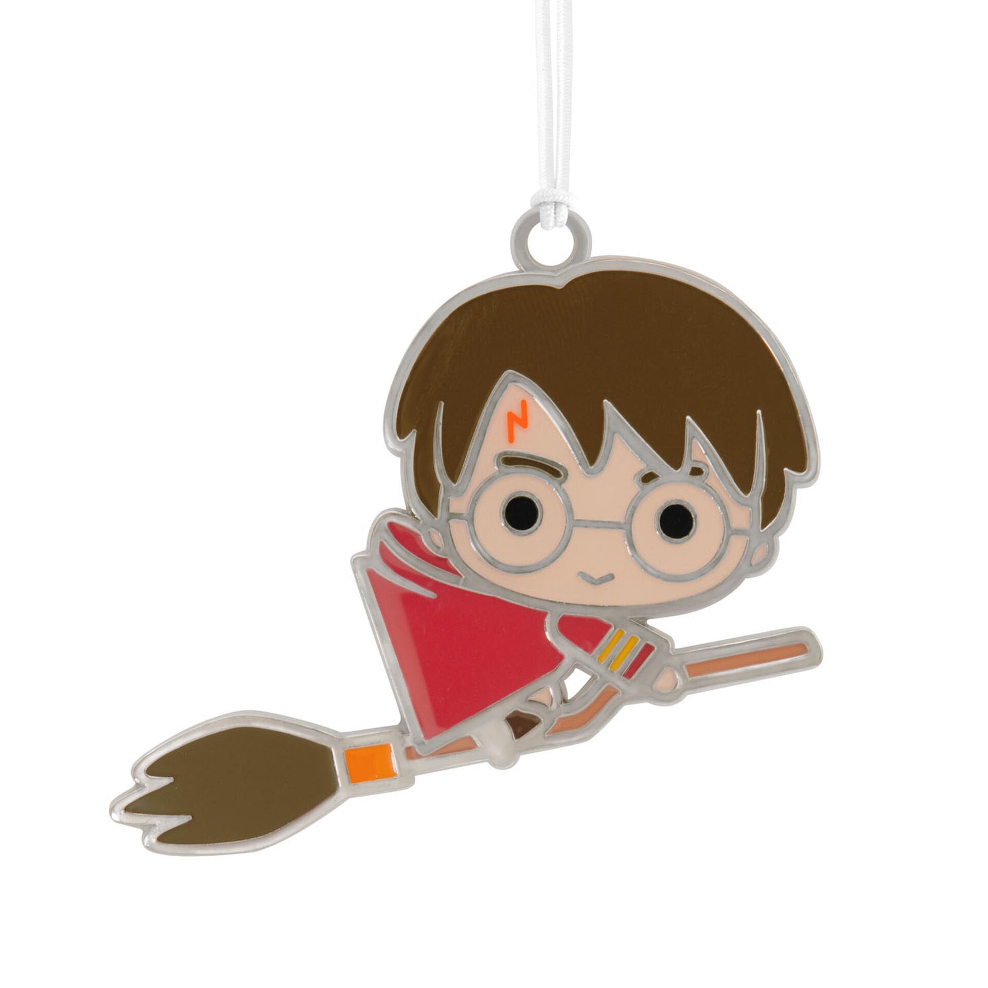 Harry Potter on Broom Quidditch Metal Ornament