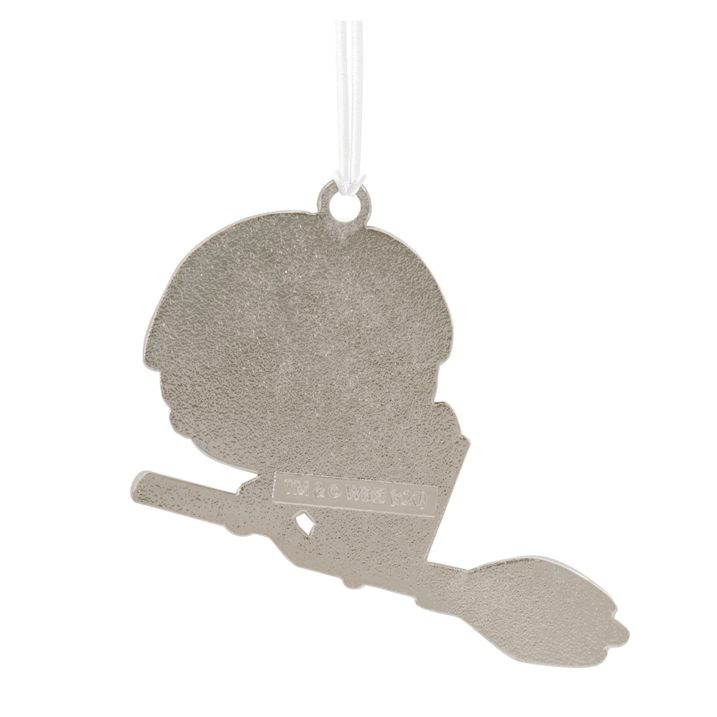 Harry Potter on Broom Quidditch Metal Ornament