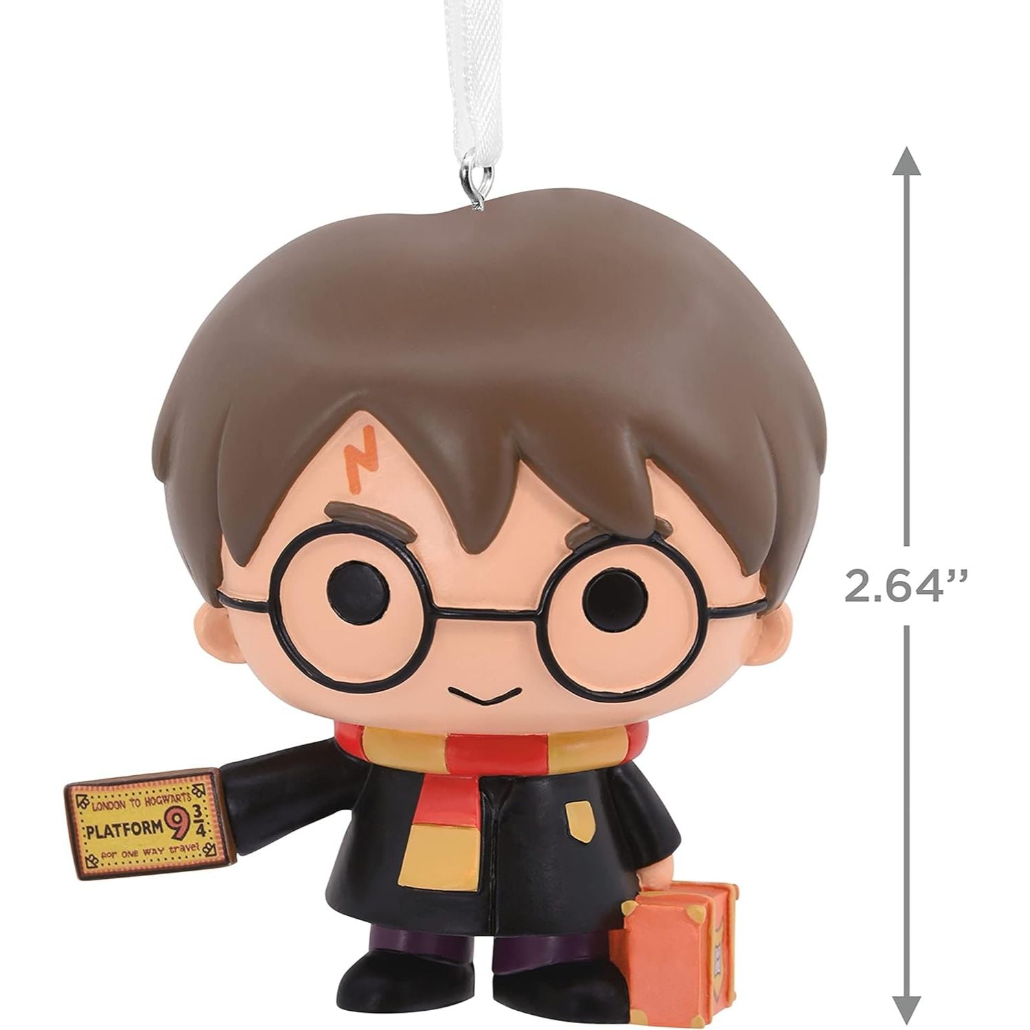 Harry Potter With Train Ticket Hallmark Ornament