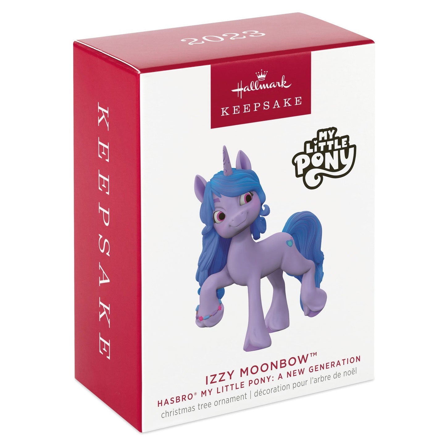 Hasbro My Little Pony: A New Generation Izzy Moonbow, 2023 Keepsake Ornament